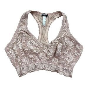 Cosabella Beige Never Say Never CURVY Racie Racerback Bralette M